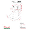 Витяжка декоративна Т-подібна Perfelli T 6111 A 550 BL - № 