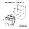 Духовка Perfelli BOE 6645 BL ANTIQUE GLASS - № 