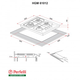 Perfelli HGM 61012 BL