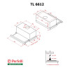 Витяжка телескопічна Perfelli TL 6612 IV LED - № 