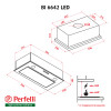 Витяжка повновбудована Perfelli BI 6642 WH LED - № 