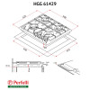 Поверхня газова на склі Perfelli HGG 61429 WH - № 