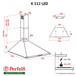 Perfelli K 512 BR LED