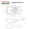 Мийка кухонна гранітна  Perfelli PIERRA PGP 536-78 SAND - № 