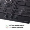 Поверхня газова на склі Perfelli HGG 41627 BL - № 