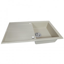 Мойка кухонная гранитная Perfelli CAPIANO PGC 114-86 LIGHT BEIGE