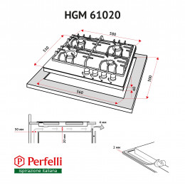 Perfelli HGM 61020 WH