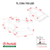 Витяжка телескопічна PERFELLI TL 5386 I 700 LED - № 12