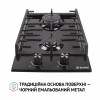 Поверхня газова Domino на металі Perfelli HGM 31427 BL - № 