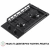 Поверхня газова Domino на металі Perfelli HGM 31427 BL - № 