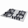 Поверхность газовая на металле PERFELLI HGM 6430 INOX SLIM LINE (Италия)- № 5