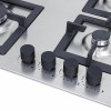 Поверхность газовая на металле PERFELLI HGM 6430 INOX SLIM LINE (Италия)- № 6