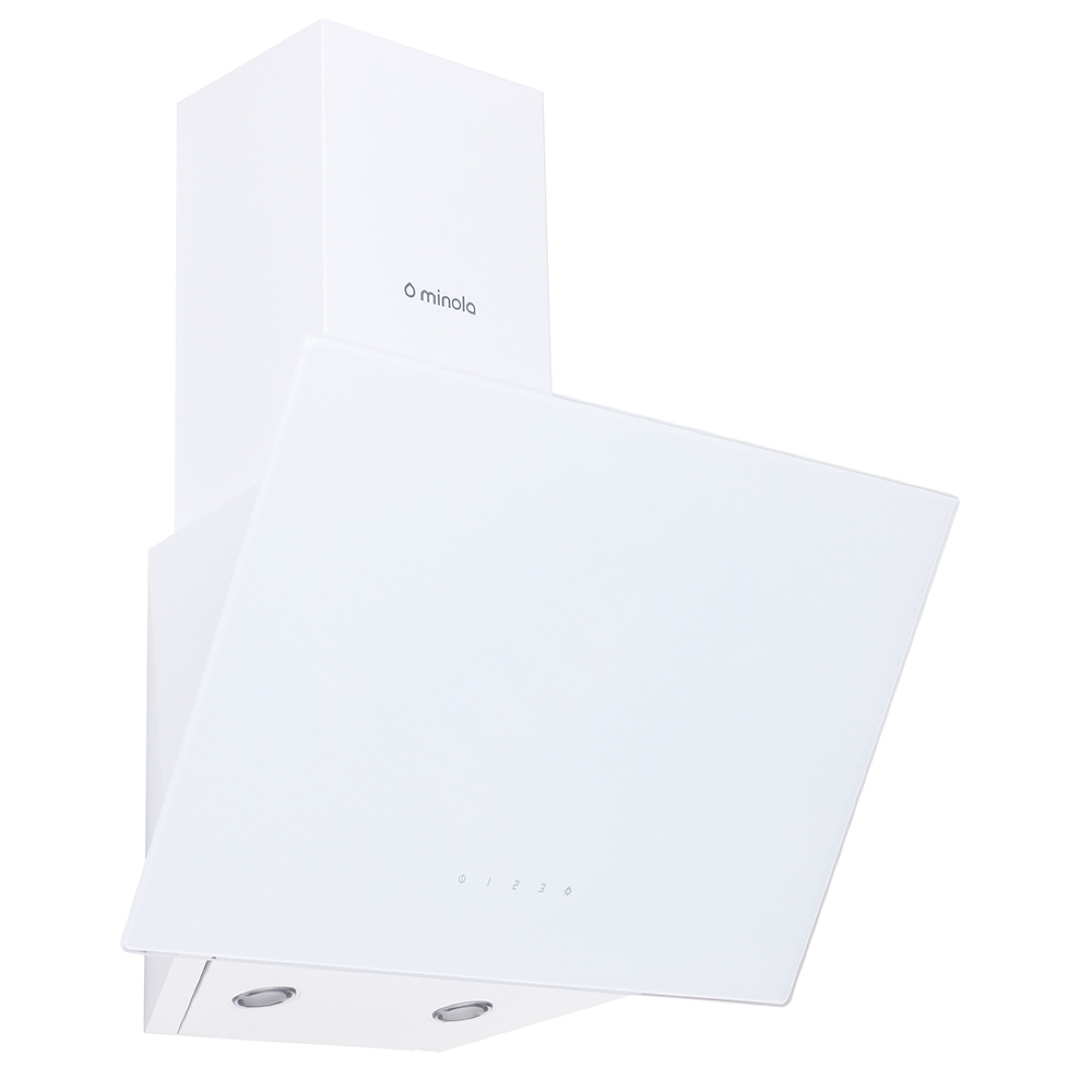 Вытяжка декоративная наклонная MINOLA HVS 5242 WH 700 LED (Цвет Белый) - фото 2 Вытяжка декоративная наклонная MINOLA HVS 5242 WH 700 LED - фото 2