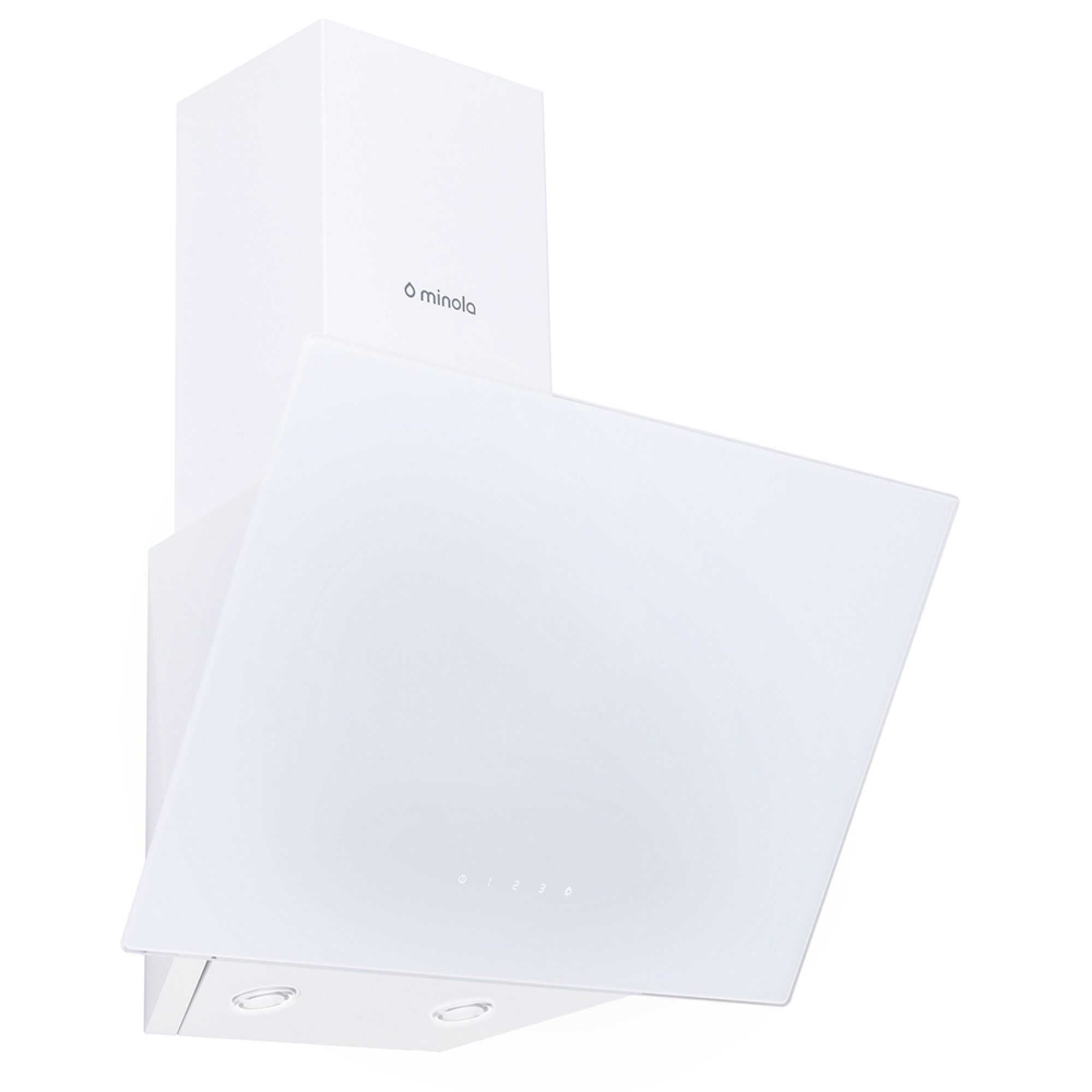 Вытяжка декоративная наклонная MINOLA HVS 5242 WH 700 LED (Цвет Белый) - фото 3 Вытяжка декоративная наклонная MINOLA HVS 5242 WH 700 LED - фото 3
