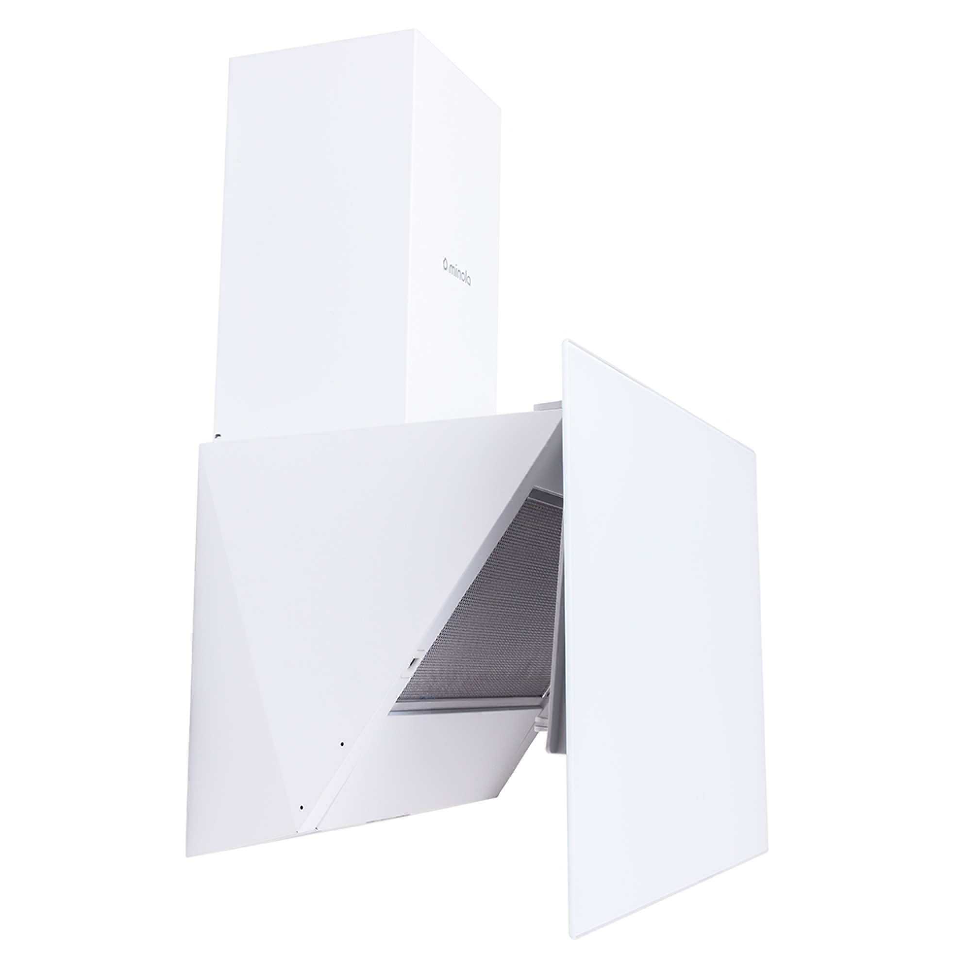 Вытяжка декоративная наклонная MINOLA HVS 5242 WH 700 LED (Цвет Белый) - фото 4 Вытяжка декоративная наклонная MINOLA HVS 5242 WH 700 LED - фото 4