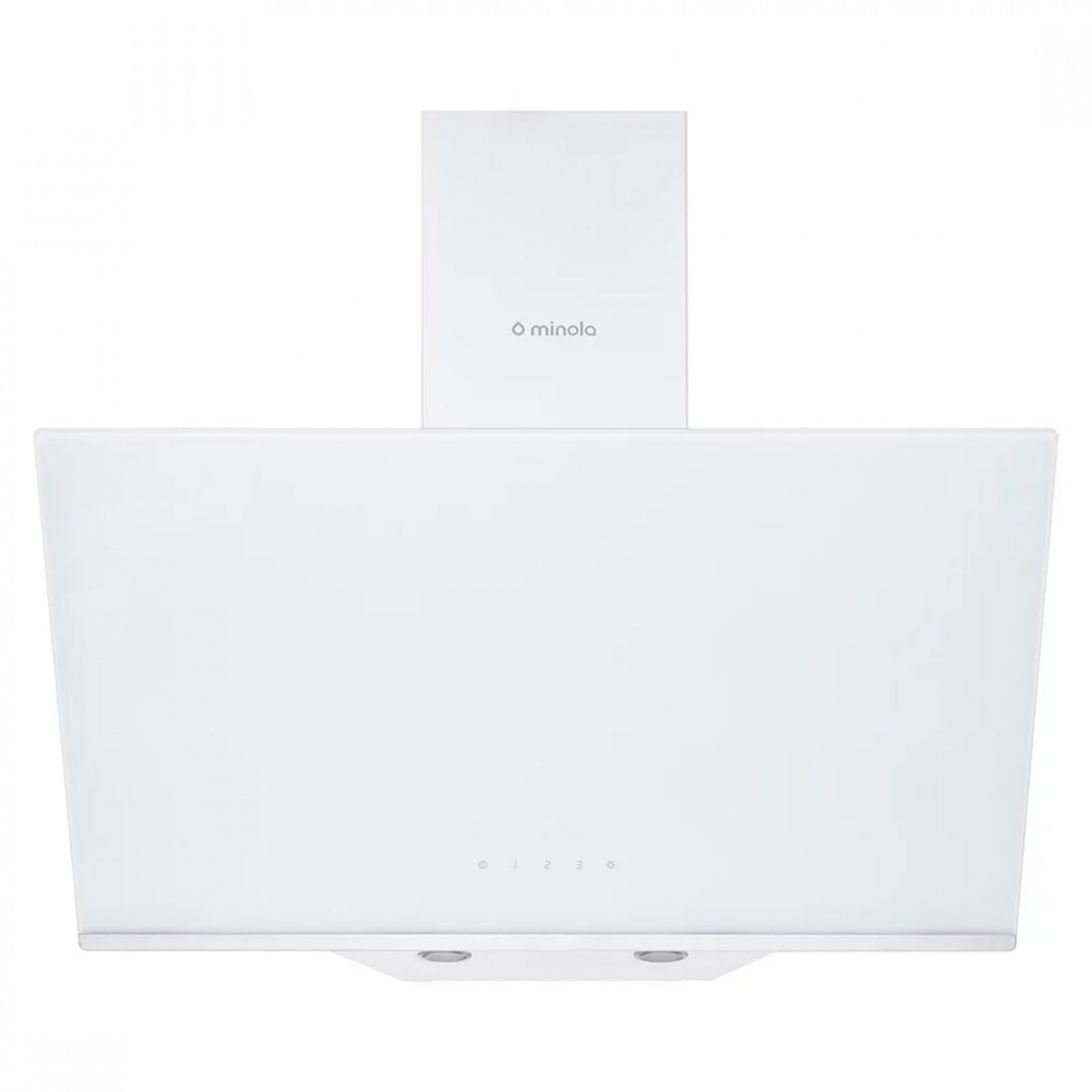 Витяжка декоративна похила MINOLA HVS 6232 WH/INOX 700 LED (Колір Білий/Нержавіюча сталь), Атикул 5902767904926 |  купить на AQUILA.UA - фото 1