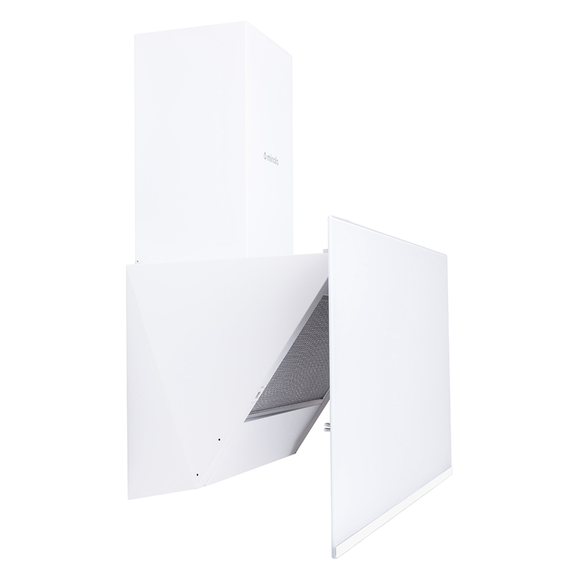 Витяжка декоративна похила MINOLA HVS 6232 WH/INOX 700 LED - фото 4