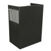 Декоративный кожух PERFELLI DKM 60/90 (TET) черный (Италия)- № 1