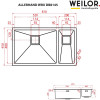 Мойка кухонная нержавеющая сталь WEILOR ALLERHAND WRX DB8145 (Германия)- № 9