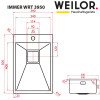 Мойка кухонная нержавеющая сталь WEILOR IMMER WRT 3950 (Цвет Нержавеющая сталь) - № 8 Мойка кухонная нержавеющая сталь WEILOR IMMER WRT 3950 (Германия)- № 8