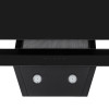 Вытяжка декоративная наклонная MINOLA HVS 9412 BL 850 LED (Польша)- № 10