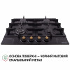 Варочная поверхность на металле PERFELLI HGM 61637 BL RETRO (Цвет Черный) - № 2 Варочная поверхность на металле PERFELLI HGM 61637 BL RETRO (Италия)- № 2