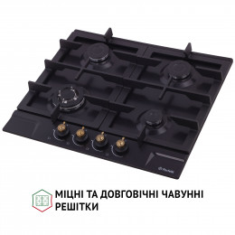 Варочная поверхность на металле Perfelli HGM 61637 BL RETRO