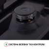 Варочная поверхность на металле PERFELLI HGM 61637 BL RETRO (Цвет Черный) - № 7 Варочная поверхность на металле PERFELLI HGM 61637 BL RETRO (Италия)- № 7