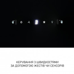Витяжка декоративна похила Minola HVS 6612 BL 1000 LED