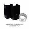 Вытяжка декоративная наклонная Minola HVS 6612 BL 1000 LED (Цвет Черный) - № 8 Вытяжка декоративная наклонная Minola HVS 6612 BL 1000 LED (Польша)- № 8
