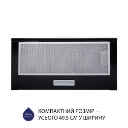 Вытяжка телескопическая MINOLA HTL 5214 BL 700 LED
