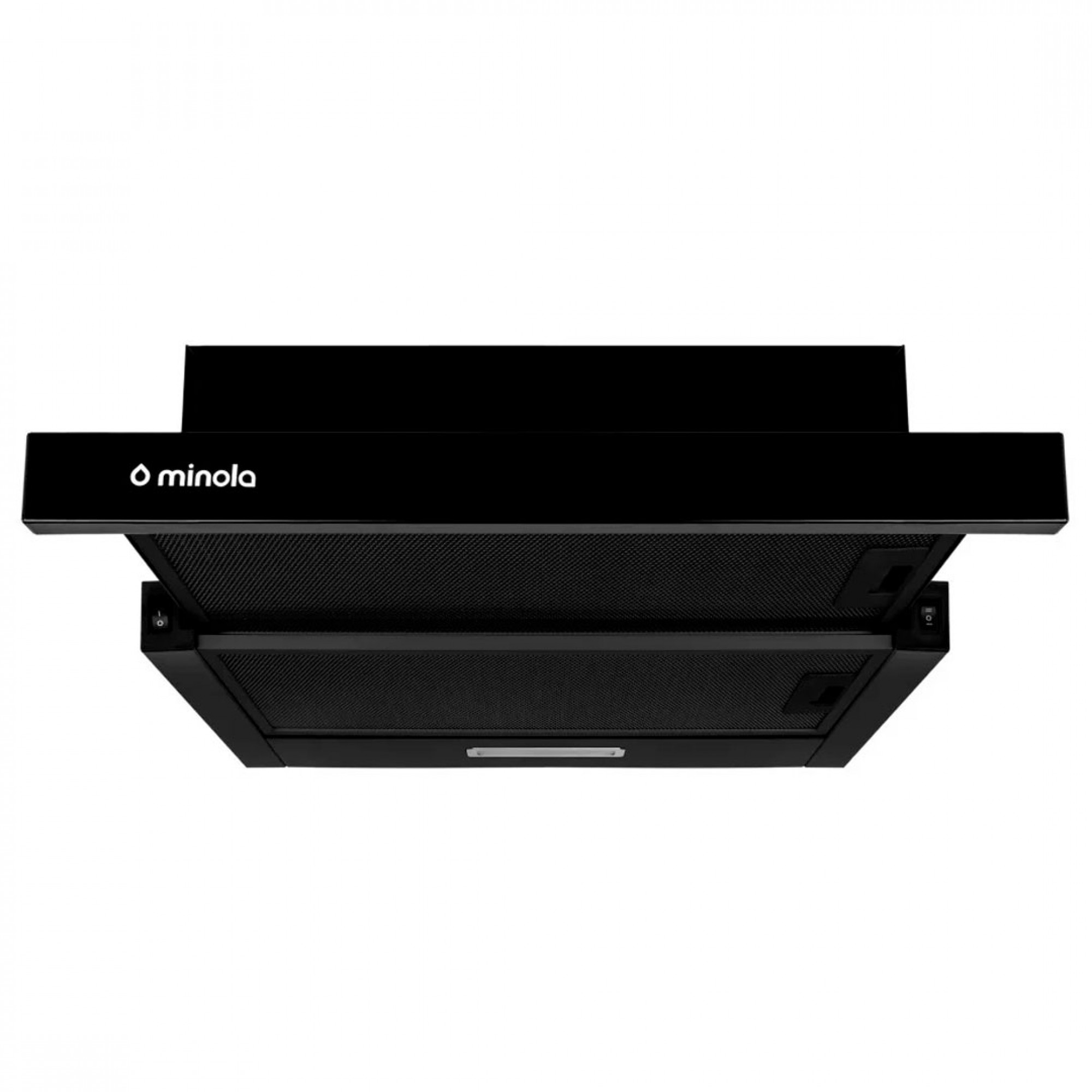 Вытяжка телескопическая MINOLA HTL 5214 BLF 700 LED (Цвет Черный), Атикул 5902767909136 |  купить на AQUILA.UA - фото 1