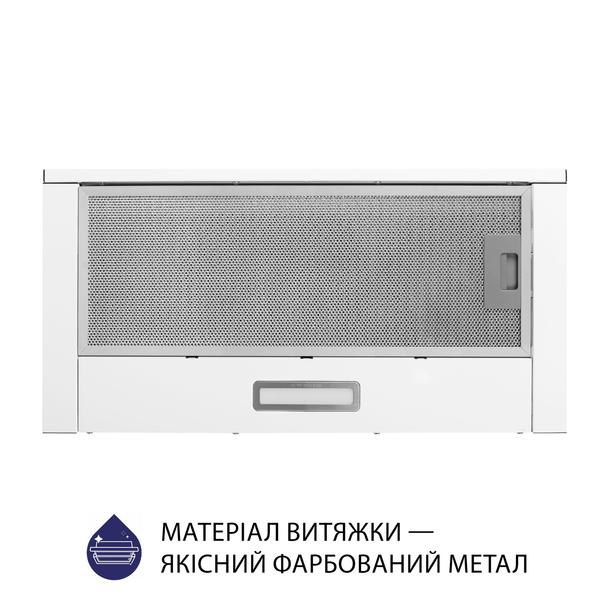 Вытяжка телескопическая MINOLA HTL 614 WH LED (Цвет Белый) - фото 2 Вытяжка телескопическая MINOLA HTL 614 WH LED - фото 2