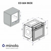 Духовой шкаф электрический MINOLA EO 684 INOX (Польша)- № 14