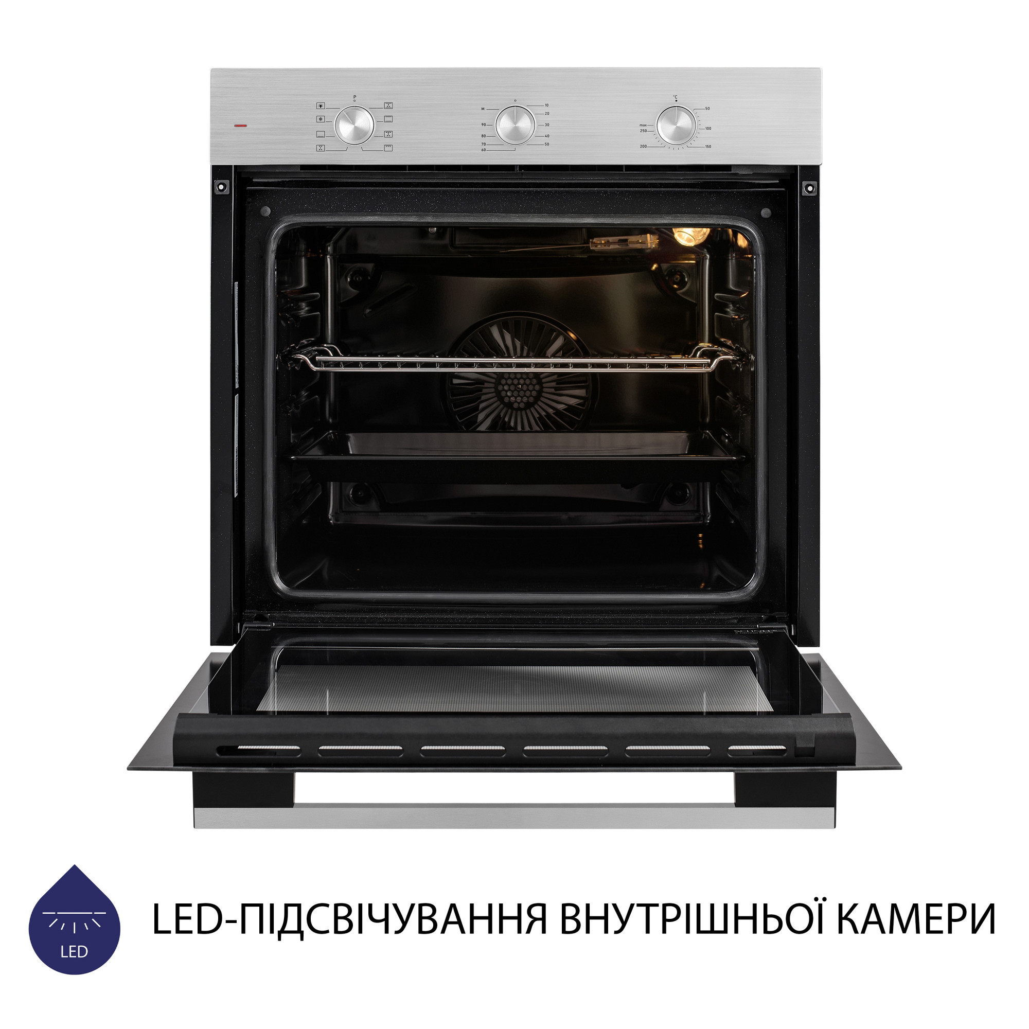 Духовой шкаф электрический MINOLA EO 684 INOX - фото 6