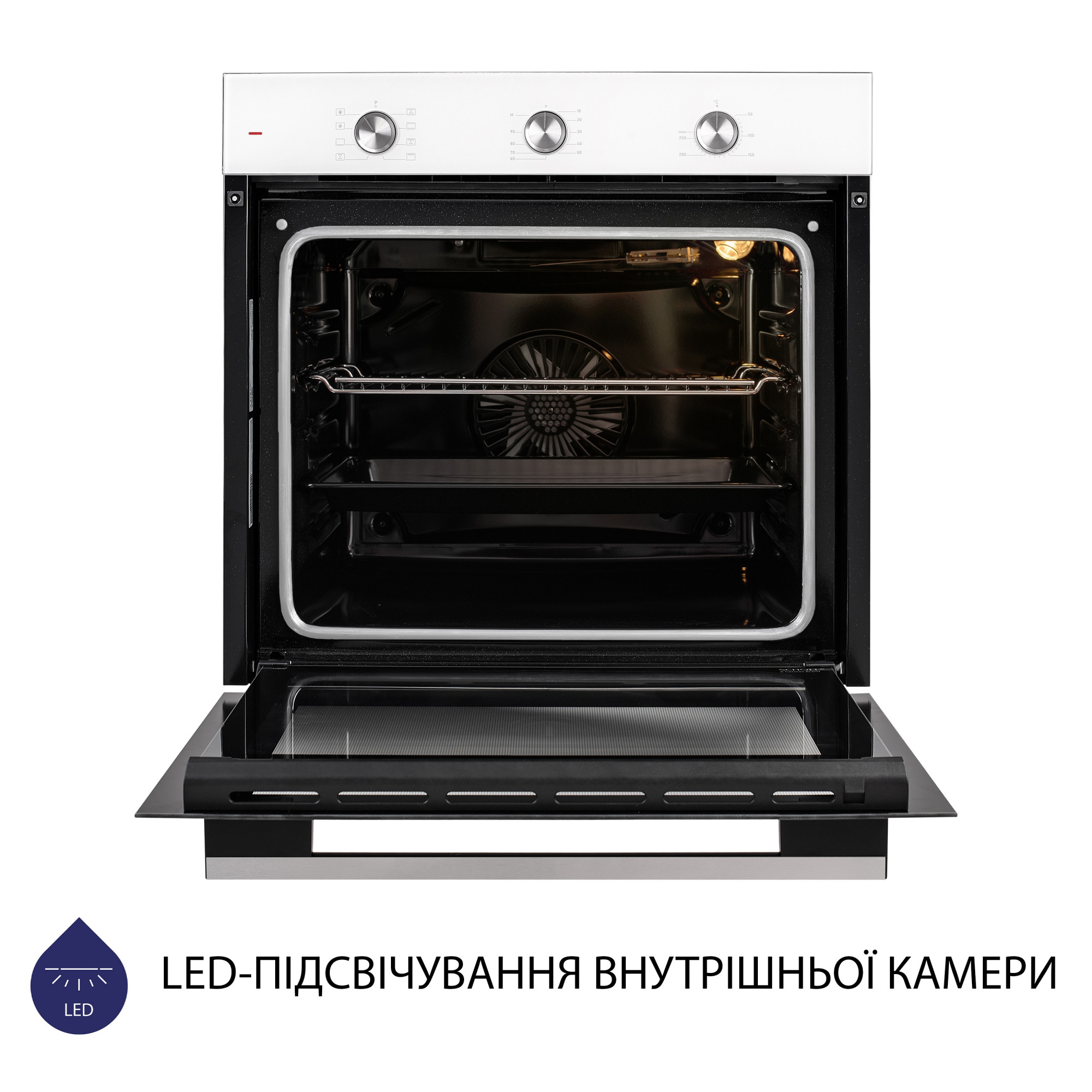 Духовой шкаф электрический MINOLA EO 684 WH - фото 6
