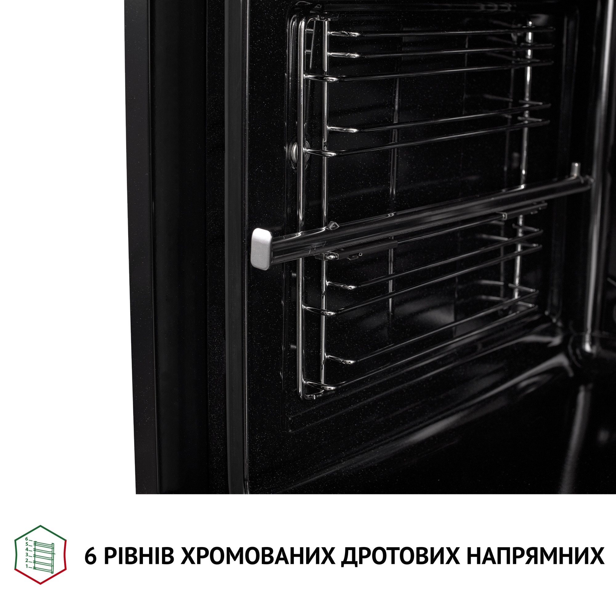 Духовой шкаф электрический Perfelli DIAMOND 6D10N NERO - фото 9