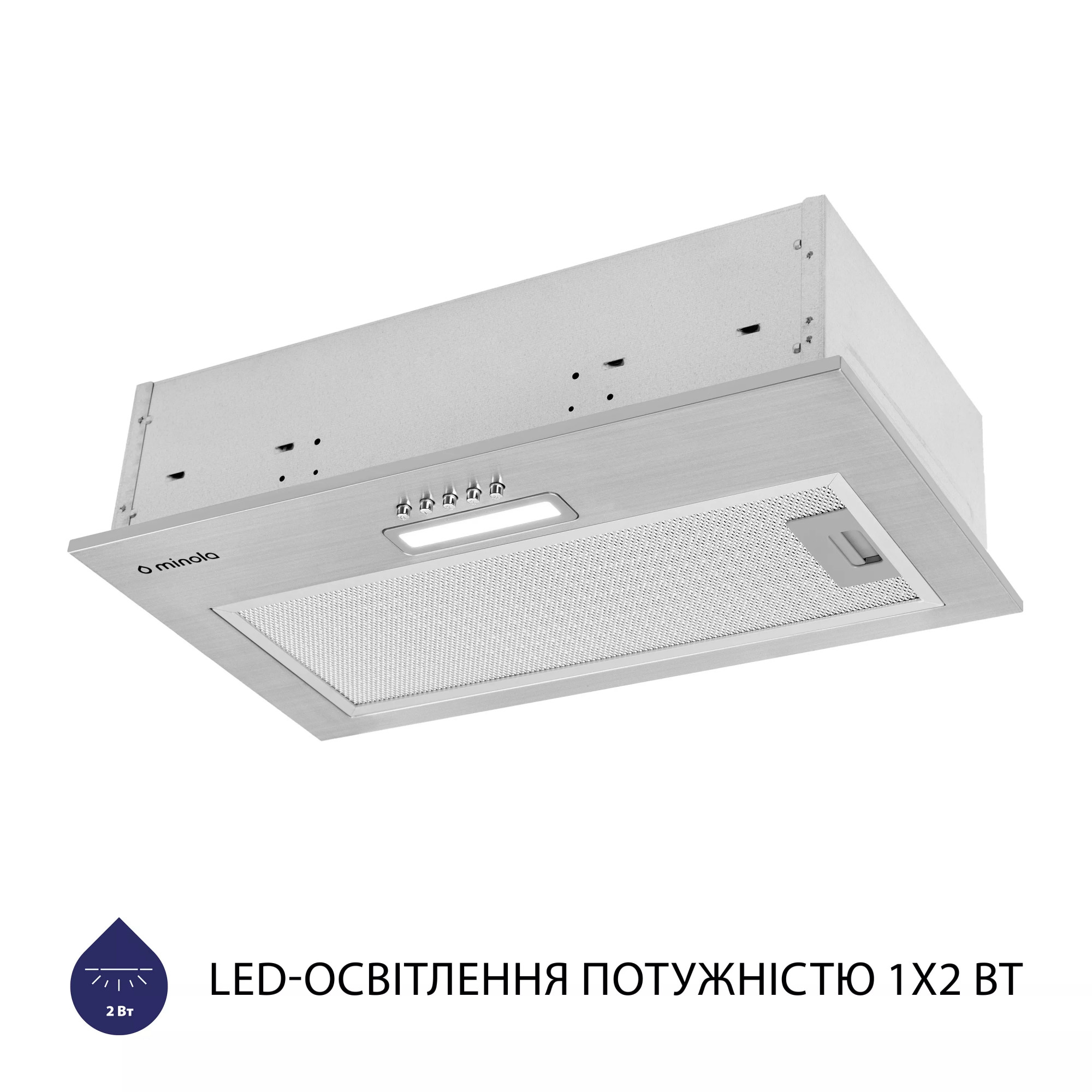 Вытяжка полновстраиваемая MINOLA HBI 5025 I LED - фото 4
