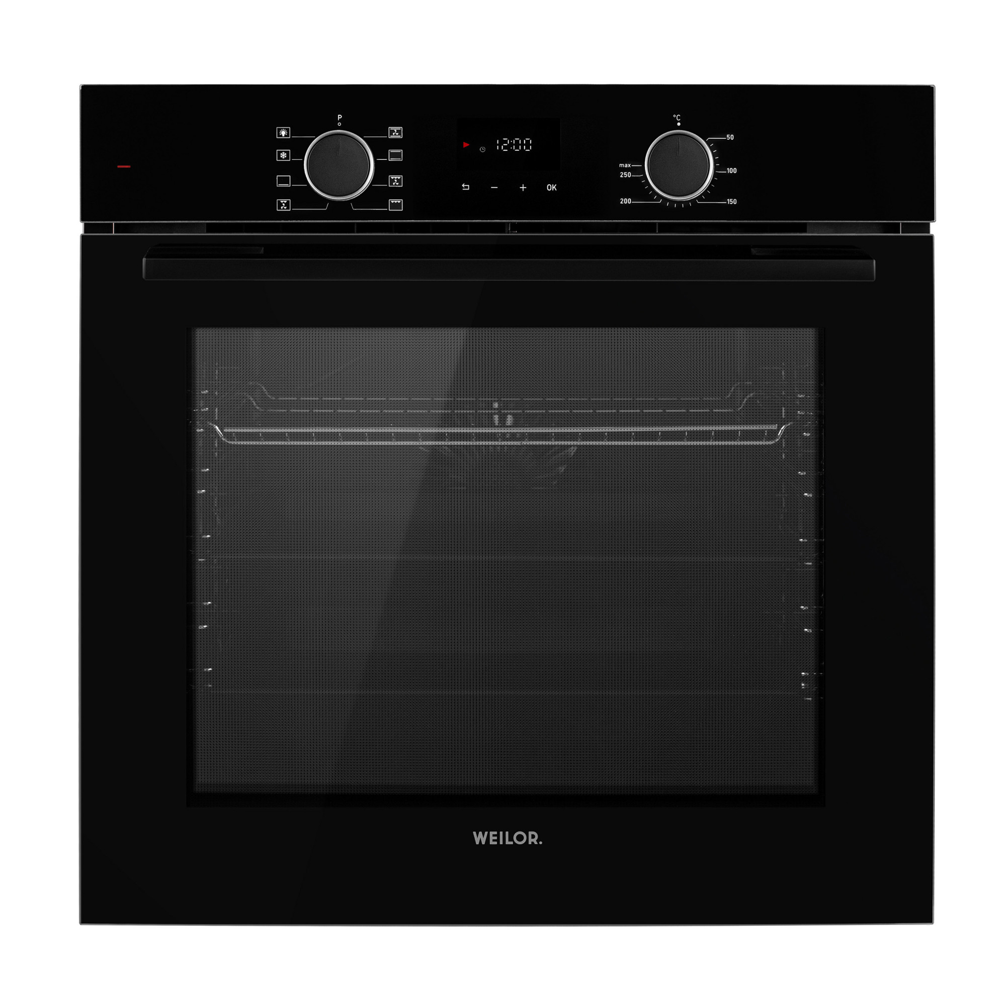 Духовой шкаф электрический WEILOR FDO6F8BK (Цвет Черный), Атикул 5905538400702 | Акция купить на AQUILA.UA - фото 1