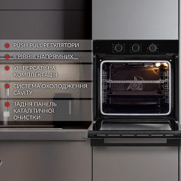 Духовой шкаф электрический WEILOR FPO6F8BK