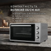 Электрическая печь PERFELLI CLASSIC 48 GREY (Цвет Серый) - № 2 Электрическая печь PERFELLI CLASSIC 48 GREY (Италия)- № 2