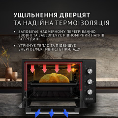 Электрическая печь Perfelli MIRAGE 37 BLACK