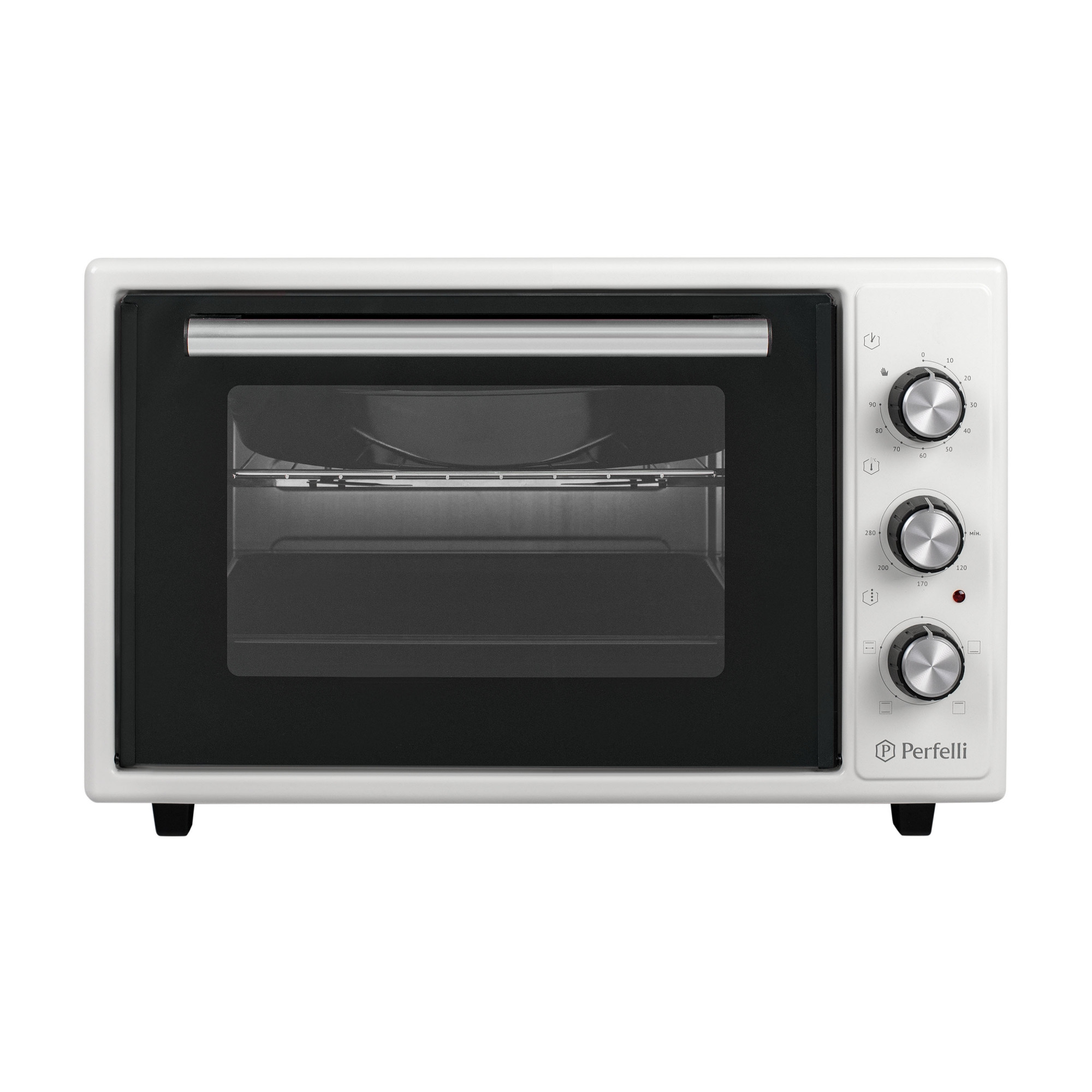 Электрическая печь PERFELLI MIRAGE 37 WHITE (Цвет Белый), Атикул 5902767156011 | Акция купить на AQUILA.UA - фото 1