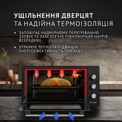 Электрическая печь Perfelli MIRAGE 48 BLACK