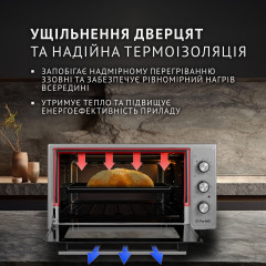 Электрическая печь Perfelli MIRAGE 48 GREY