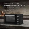 Электрическая печь PERFELLI TRIMO 37 BLACK (Цвет Черный) - № 2 Электрическая печь PERFELLI TRIMO 37 BLACK (Италия)- № 2