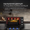 Электрическая печь PERFELLI TRIMO 37 BLACK (Цвет Черный) - № 3 Электрическая печь PERFELLI TRIMO 37 BLACK (Италия)- № 3