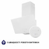 Вытяжка декоративная наклонная MINOLA HVS 6224 WH 700 LED (Польша)- № 7