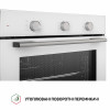 Духова шафа електрична PERFELLI PERLA 6M7 BIANCO (Італія)- № 6