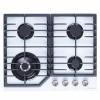 Поверхность газовая на стекле PERFELLI DIAMOND GW69C BIANCO (Италия)- № 1